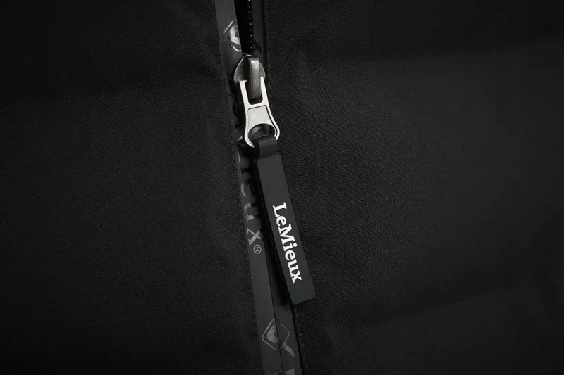 LeMieux Elite Waterproof Puffer Jacket Mens in Black-4